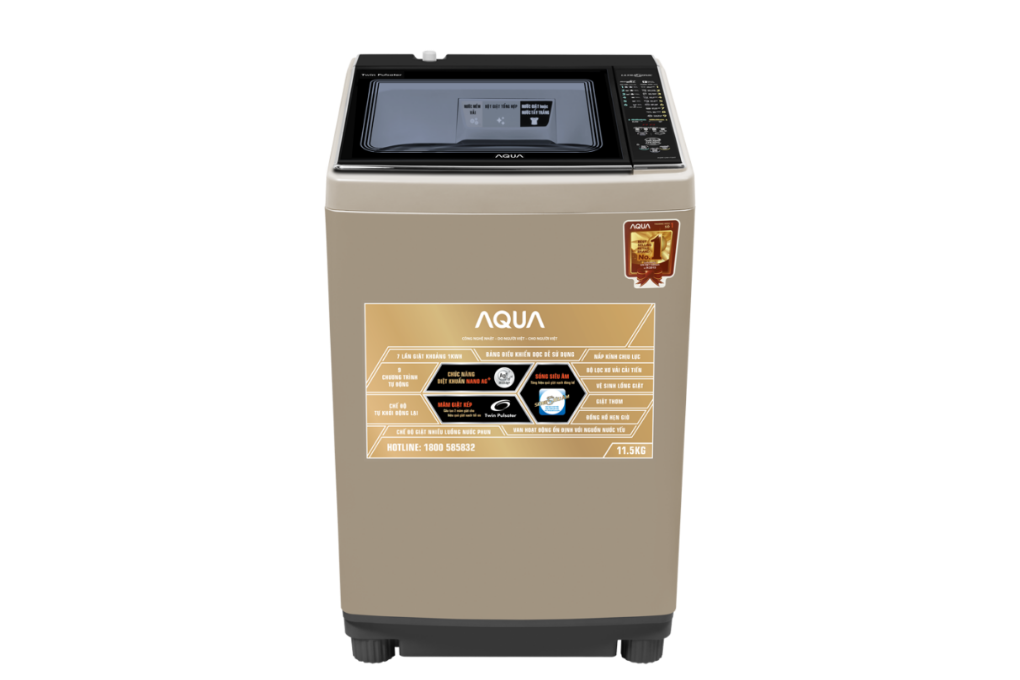 Máy giặt Aqua Inverter 11.5 kg AQW UW115AT.N