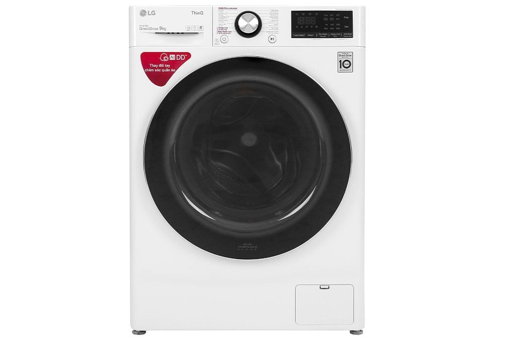 Máy giặt lồng ngang LG AI DD 9kg FV1409S2W