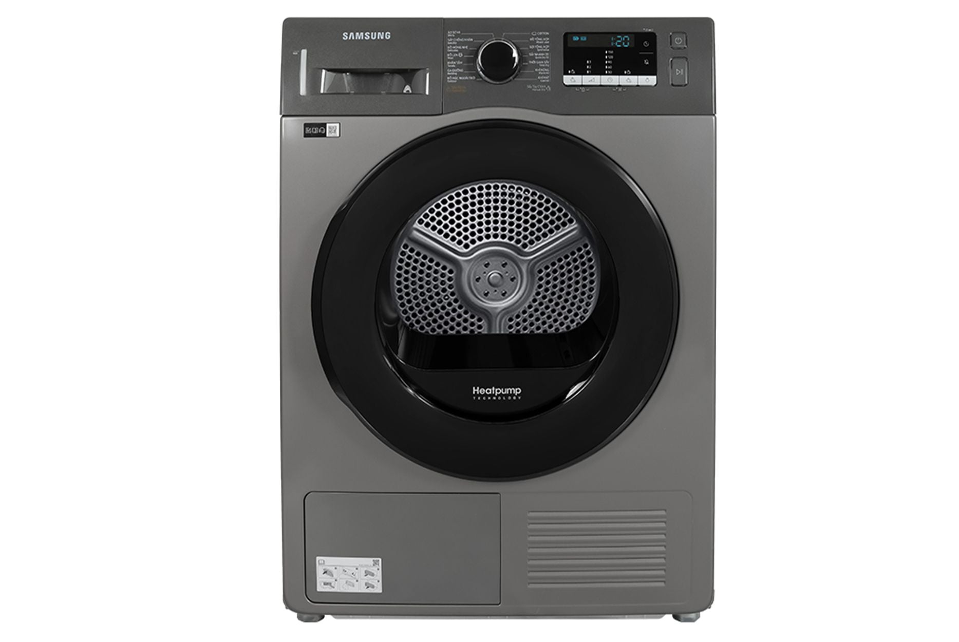 Máy sấy bơm nhiệt Samsung 9 kg DV90TA240AX/SV