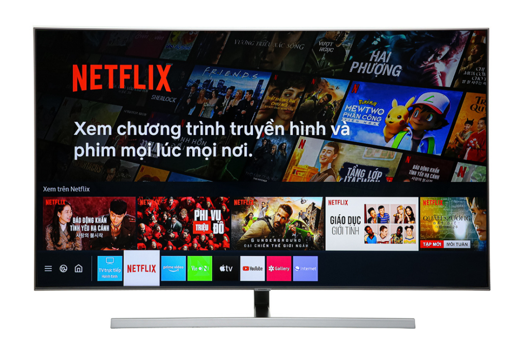 Smart Tivi QLED Samsung 4K 55 inch QA55Q80R