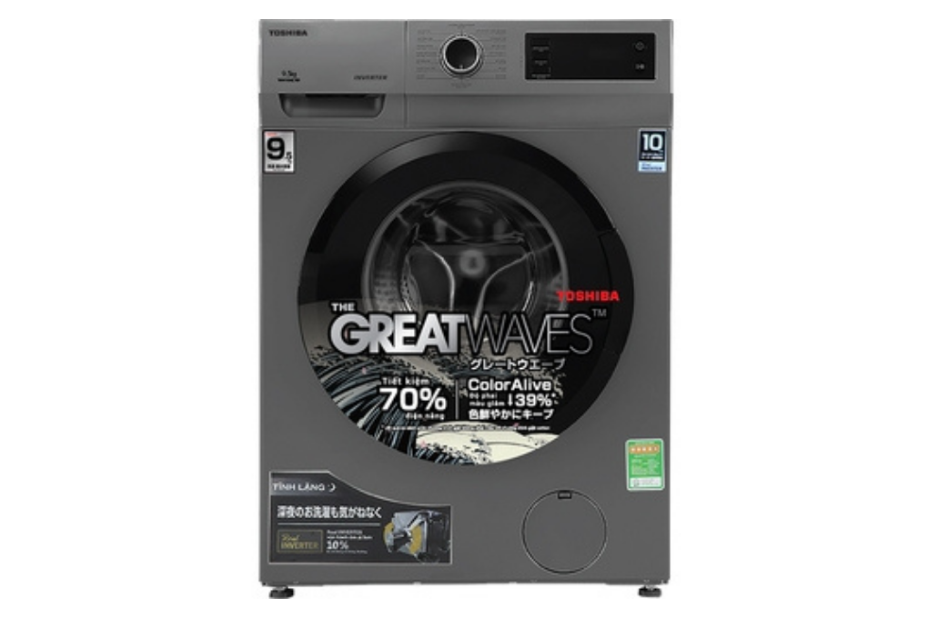 Máy giặt Toshiba Inverter 9.5 Kg TW BK105S3V(SK)