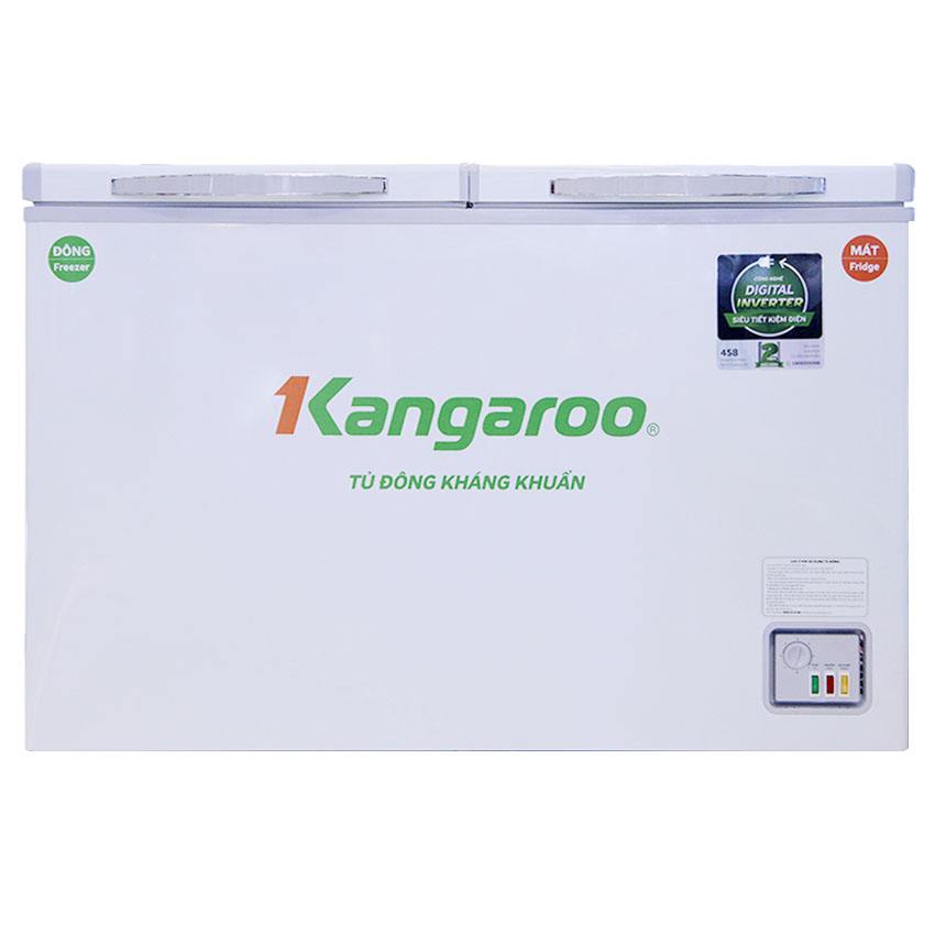 Tủ đông Kangaroo KG400NC2 400L Inverter 1 ngăn đông 1 ngăn mát