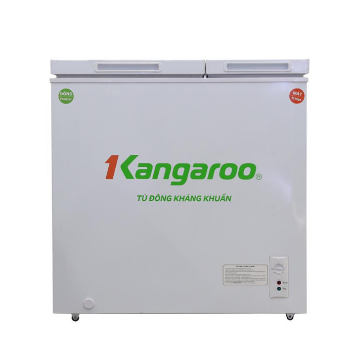Tủ đông Kangaroo KG 236C2 236 lít 1 ngăn đông 1 ngăn mát