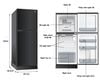 Tủ lạnh Aqua 130 lít AQR-T150FA(BS)