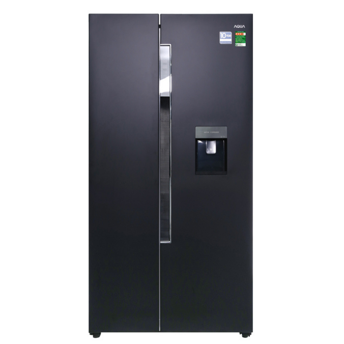 Tủ lạnh Aqua Inverter 510 lít AQR I565AS BS