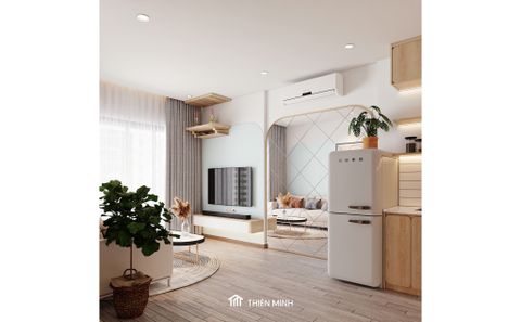 VINHOMES SMART CITY - 1 PHÒNG NGỦ+ 1