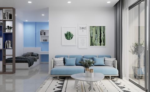 VINHOMES OCEAN PARK - 1 PHÒNG NGỦ + 1