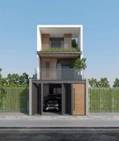 KIẾN TRÚC NGOẠI THẤT NHÀ ỐNG