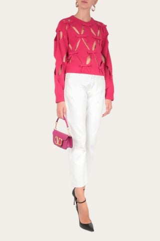 Áo sợi nữ VALENTINO PAP 1B3KC37Q7ES