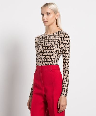 Áo kiểu nữ VALENTINO PAP 3B3MR00Q81Q