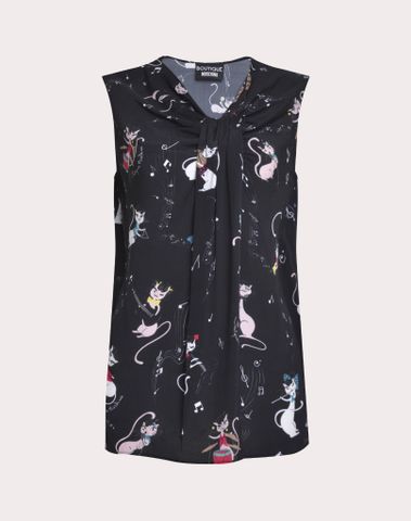Áo kiểu nữ Boutique Moschino A 0218 5850