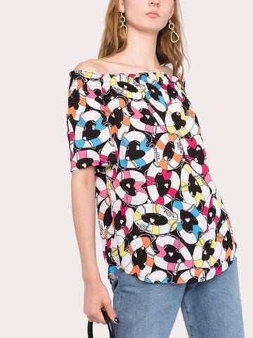 Áo kiểu Love Moschino C E10 01 T 109A