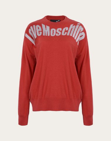 Áo sợi nữ Love Moschino S 28G 10 X 0683