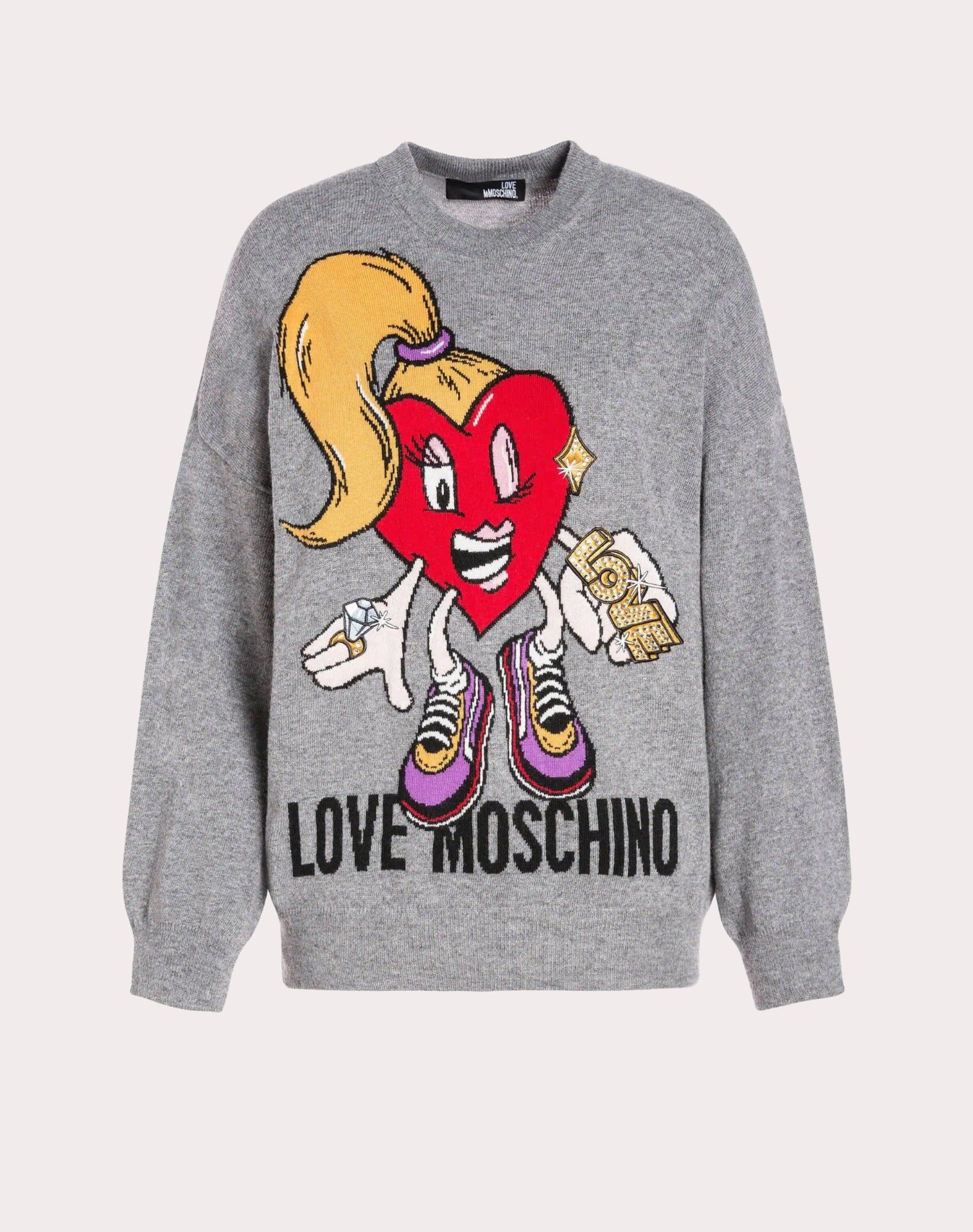 Áo sợi nữ Love Moschino S G94 11 X 9003