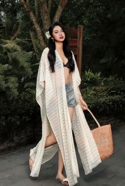  Áo choàng đi biển KIMMAY GB51AK0657-2AC00 