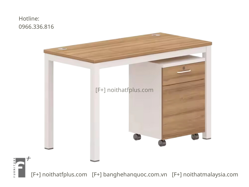 BÀN NHÂN VIÊN CHÂN SẮT F-BĐ01
