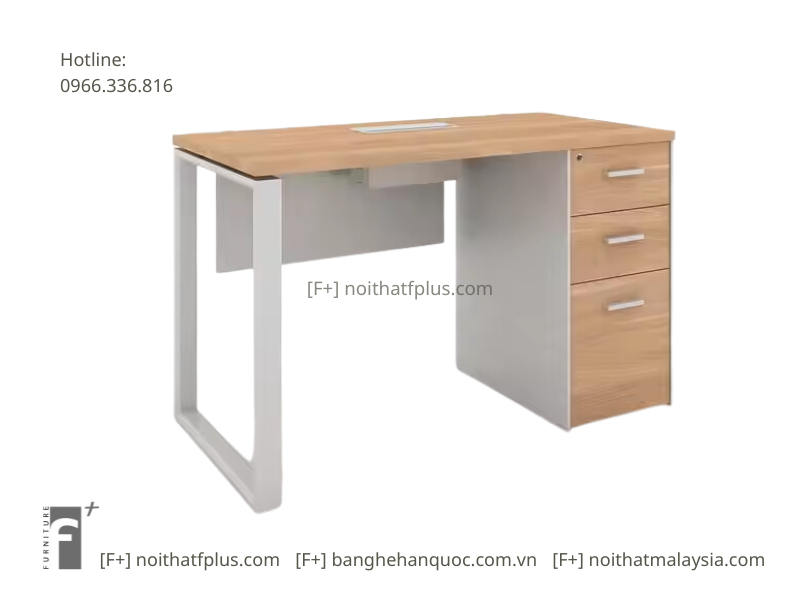 BÀN NHÂN VIÊN CHÂN SẮT F-BĐ05