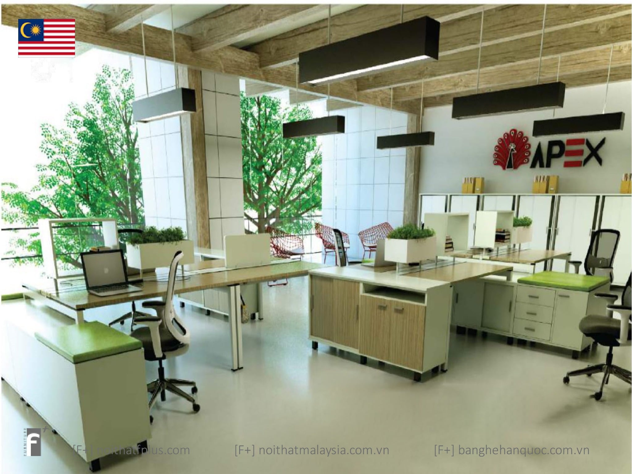 BÀN NHÂN VIÊN MALAYSIA F-DOUBLE