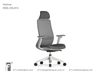 GHẾ GIÁM ĐỐC NHẬP KHẨU MEHI F-H9100-1