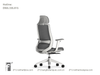 GHẾ GIÁM ĐỐC NHẬP KHẨU MEHI F-H9100-1