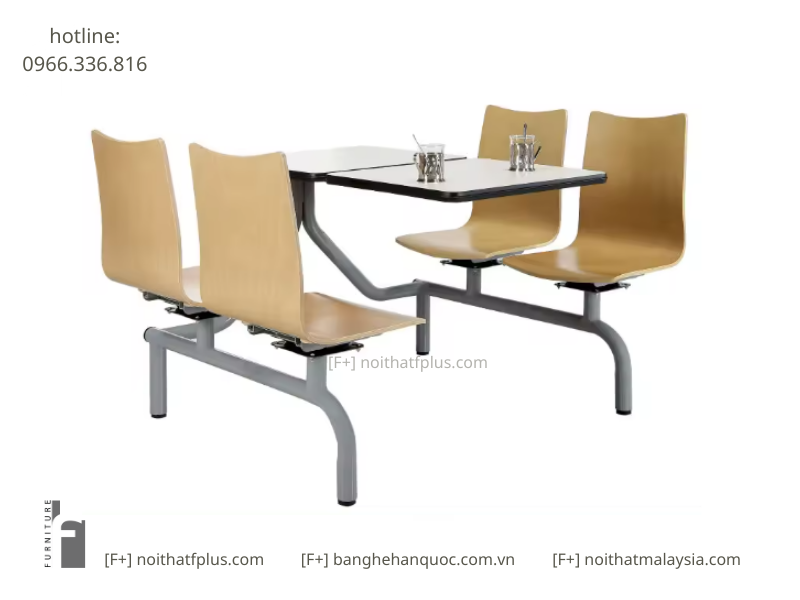 BỘ BÀN ĂN LIỀN GHẾ F-BA10
