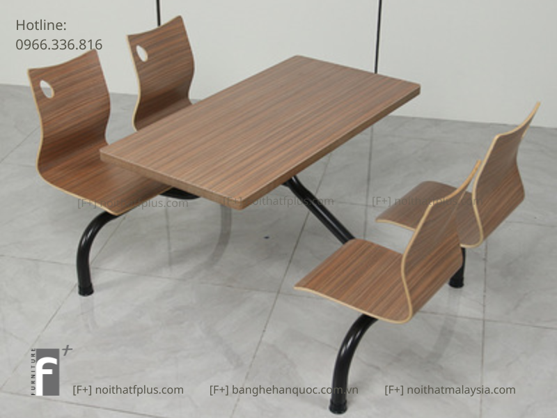 BỘ BÀN ĂN LIỀN GHẾ F-BA05
