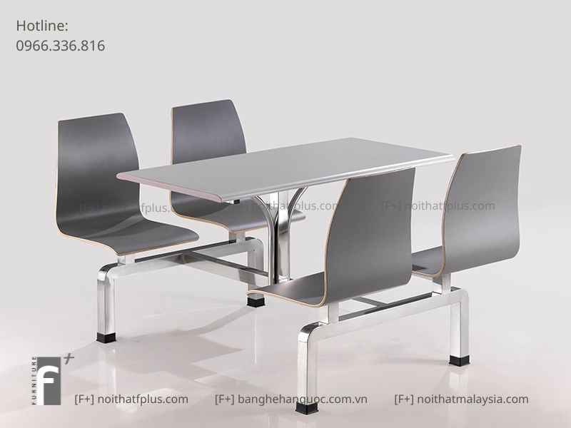 BỘ BÀN ĂN LIỀN GHẾ F-BA07