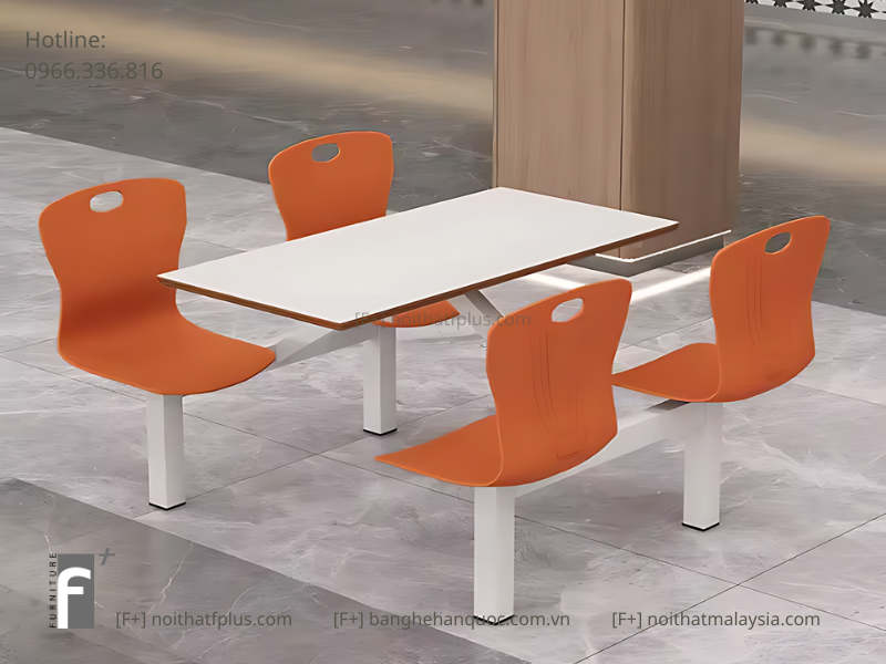 BỘ BÀN ĂN LIỀN GHẾ F-BA03