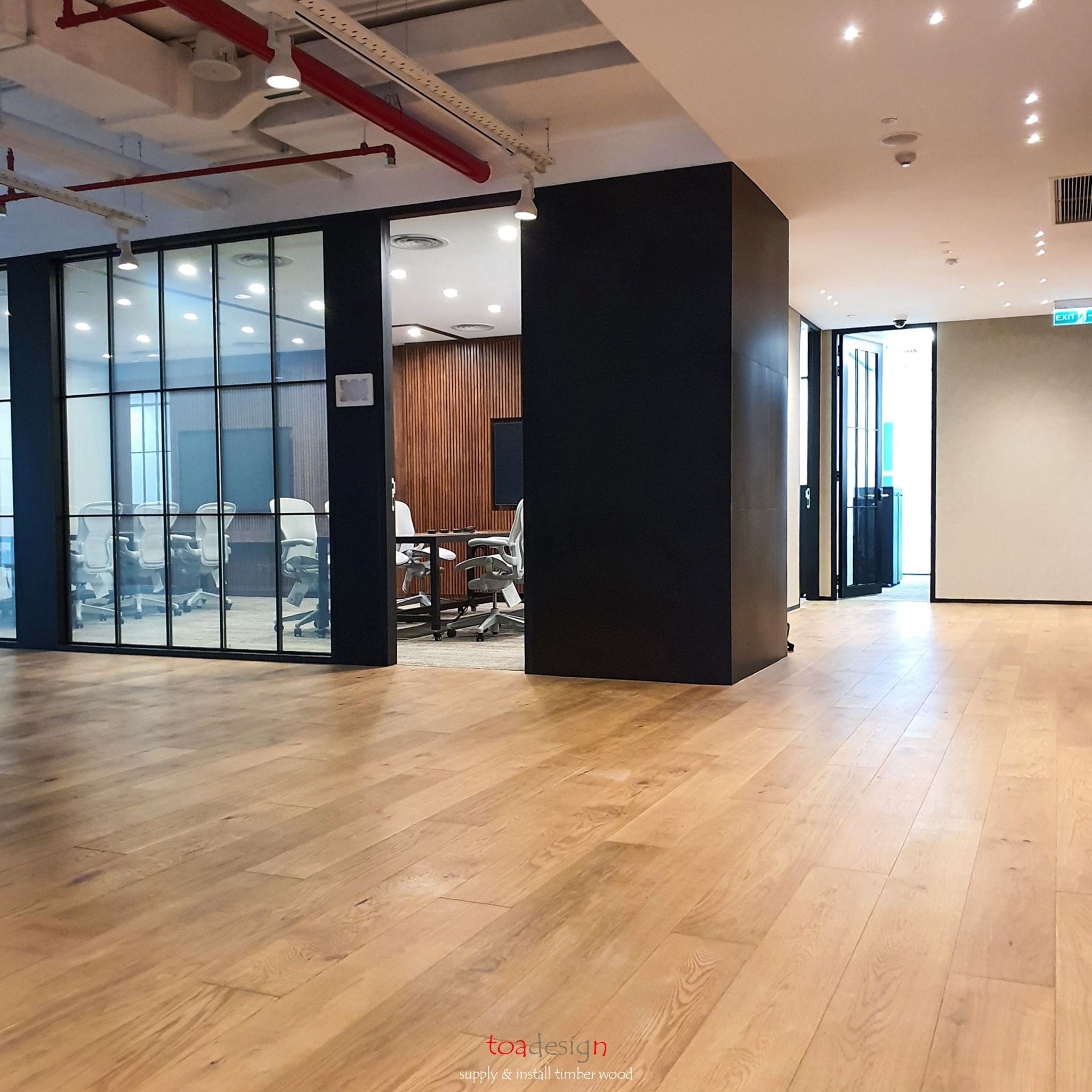 The Office I Friendship Tower, D1, HCMC – Gỗ tự nhiên ngoài trời và trong  nhà