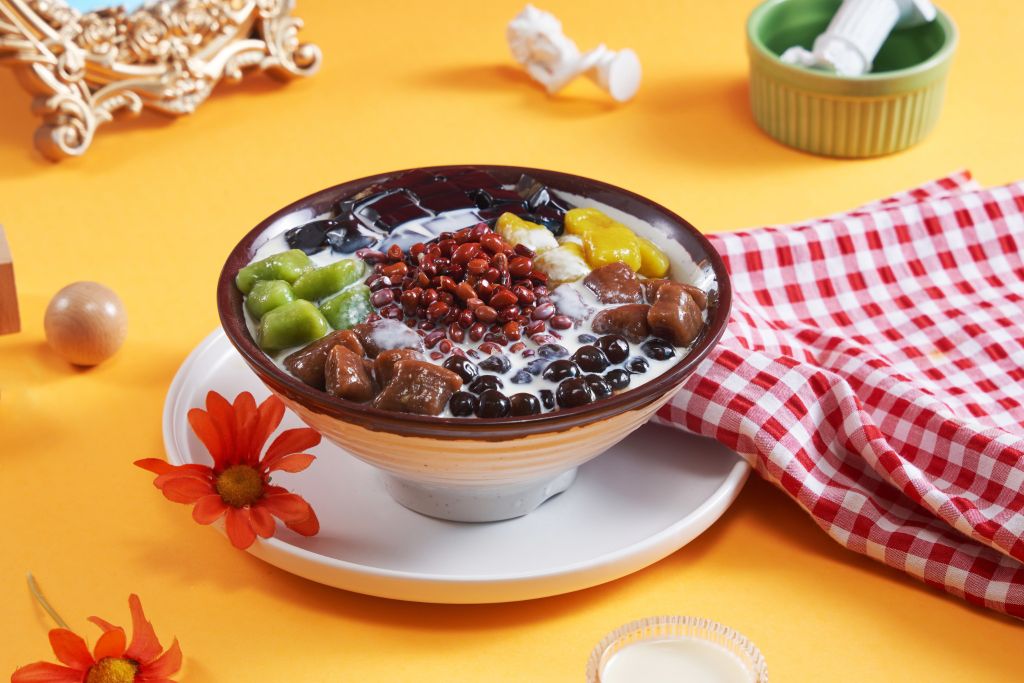  Chè khoai dẻo đậu đỏ 