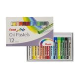 Bút sáp dầu Pentel Arts PHN-12AS (12 màu)