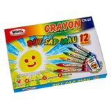 Bút sáp màu WinQ CRAYON CR-07 (12 màu)