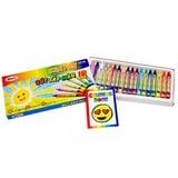 Bút sáp màu WinQ CRAYON CR-08 (18 màu)