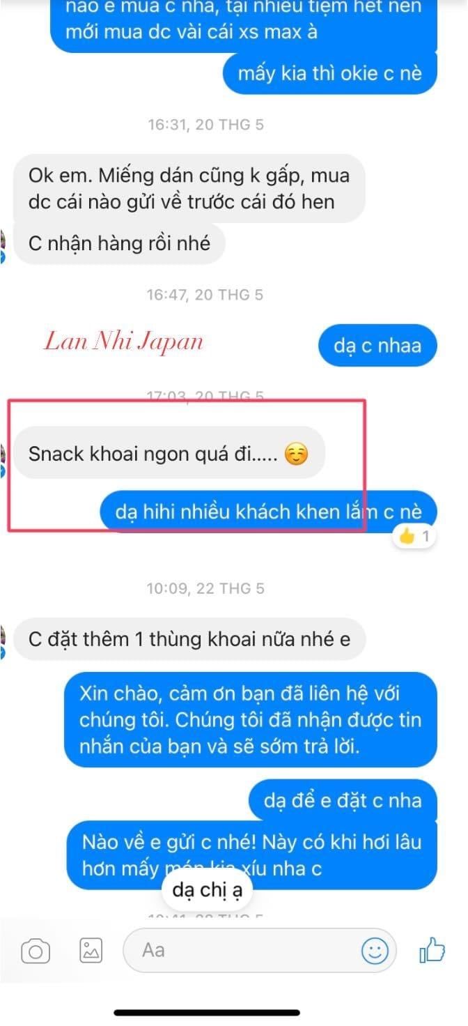  Snack khoai lang muối phô mai 