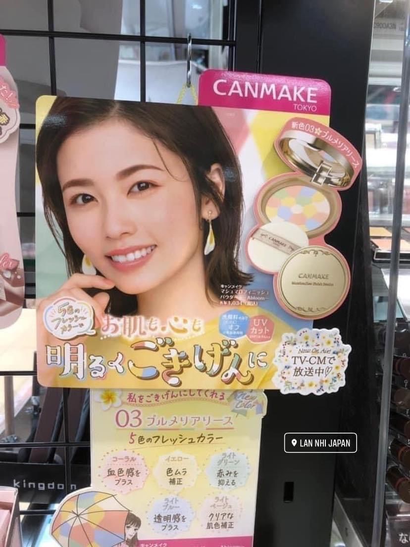  Phấn phủ Canmake Marshmallow Finish Powder Abloom 