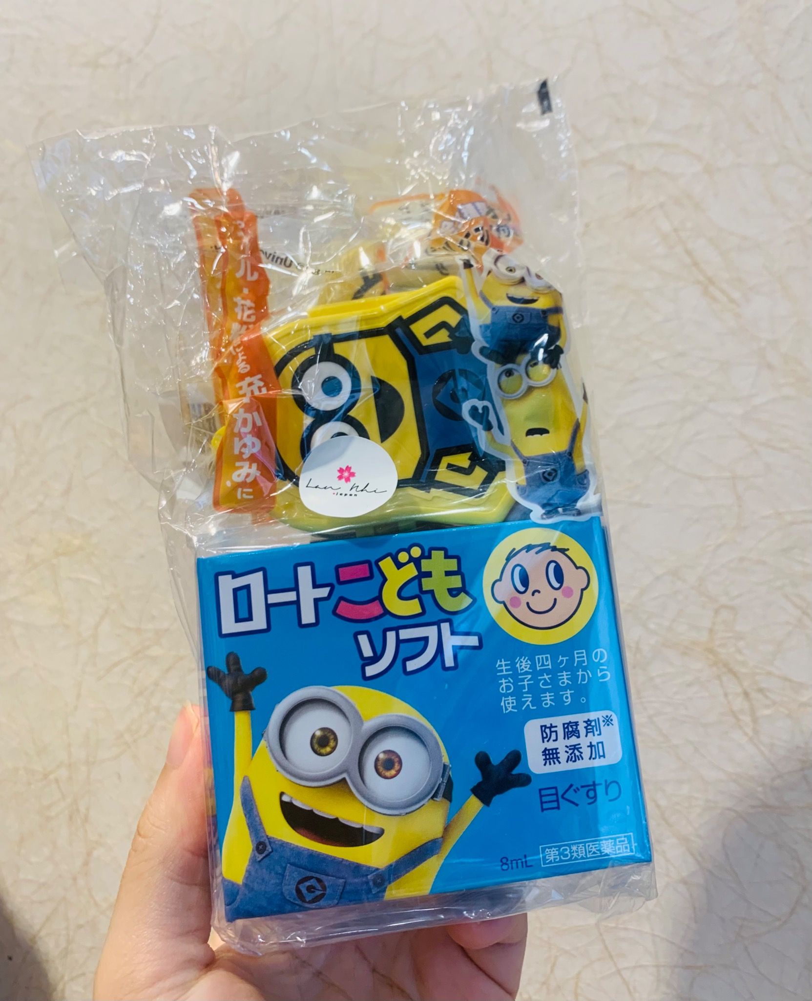  thuốc nhỏ mắt baby minion 