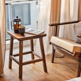  Bàn trà, cà phê gỗ thông tự nhiên FEGO cao 55cm 