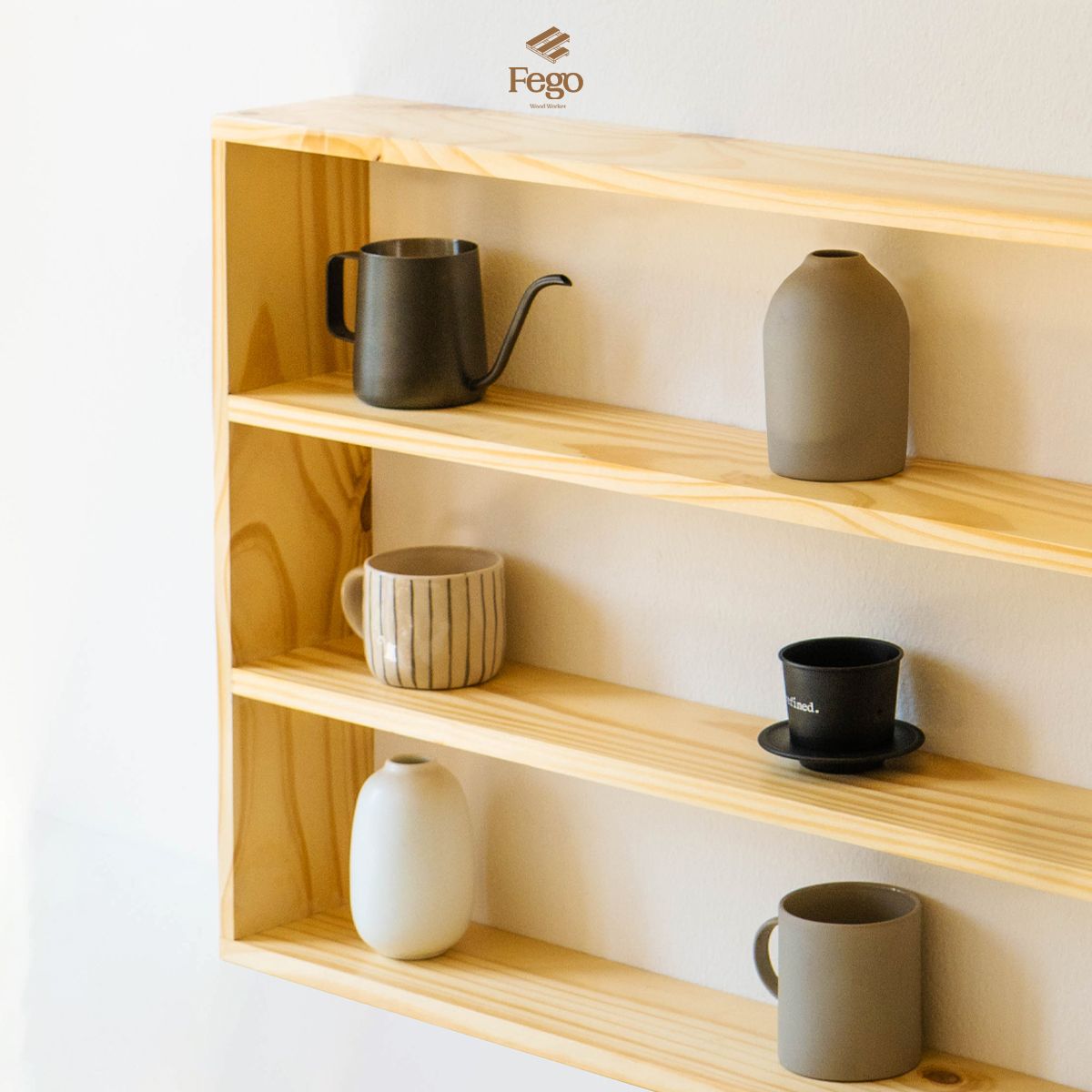  Kệ để cốc FEGO/ Mug shelf 