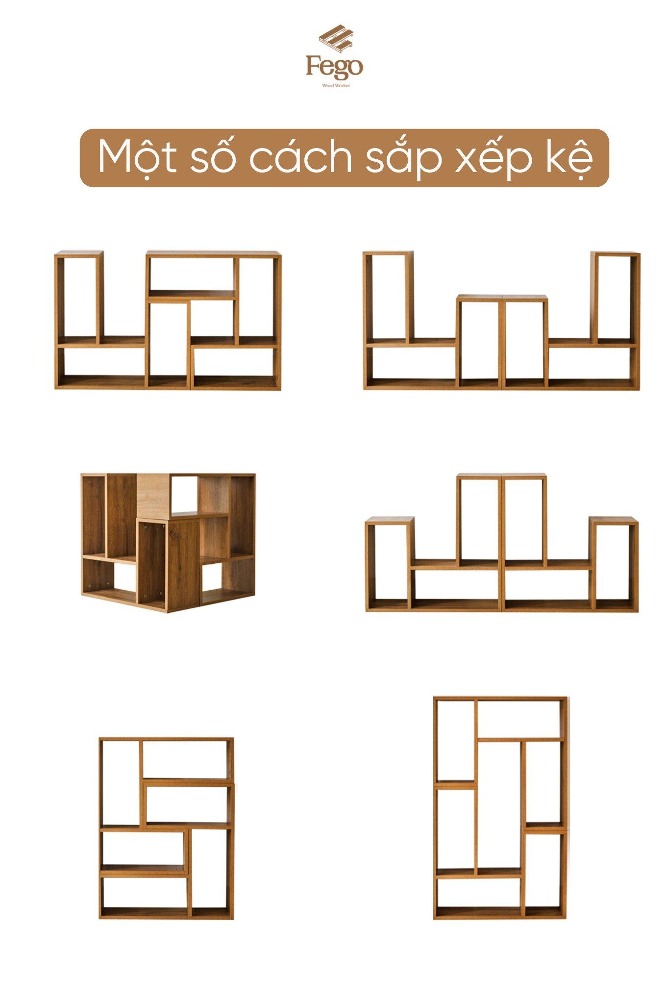  Kệ ghép hình FEGO/Lego Shelf 