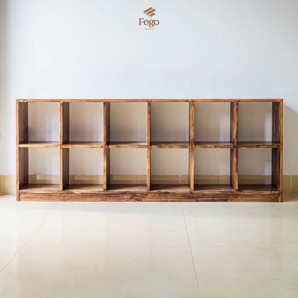  Kệ CUBE gỗ thông tự nhiên FEGO 