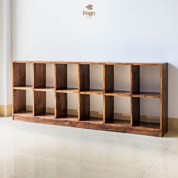  Kệ CUBE gỗ thông tự nhiên FEGO 