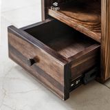  Kệ sách Puzzle gỗ thông tự nhiên Fego 