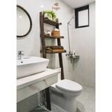  Kệ thang gỗ để đồ phòng tắm FEGO 