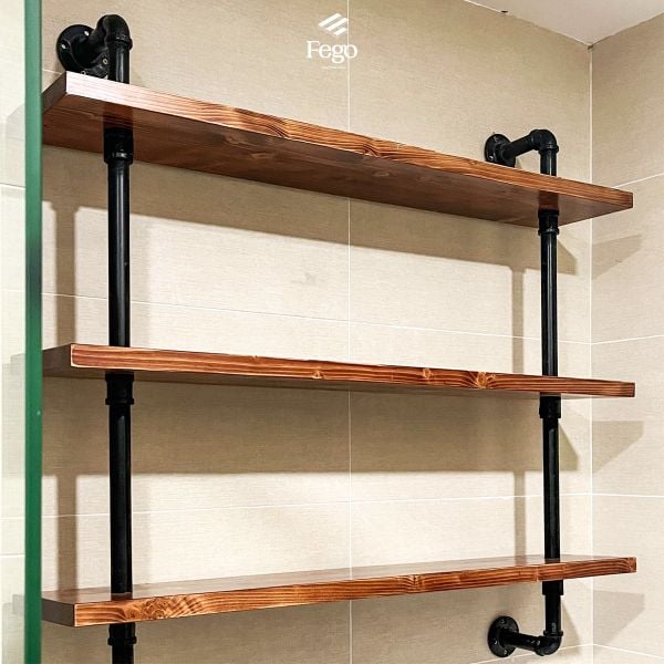  Kệ gắn tường sắt ống nước FEGO 