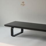  Kệ màn hình chân sắt gỗ tần bì FEGO 