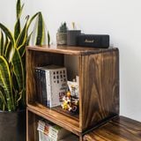  Kệ sách Puzzle gỗ thông tự nhiên Fego 