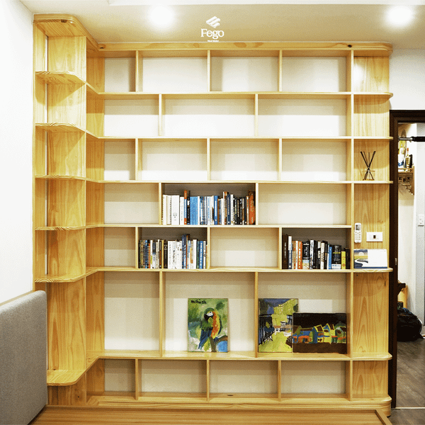  KỆ SÁCH KỊCH TRẦN CUSTOM 