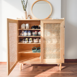  Tủ giày CANE - Tủ giày cánh mây cho gia đình 