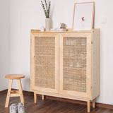  Tủ giày CANE - Tủ giày cánh mây cho gia đình 