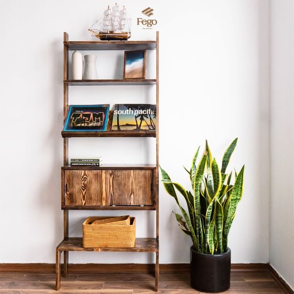  Kệ tủ cánh lùa 5 tầng FEGO 